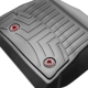 Purchase Top-Quality WEATHERTECH - 4415762 - 2nd Row Black Molded Floor Liner pa1