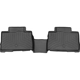 Purchase Top-Quality WEATHERTECH - 4415762 - 2nd Row Black Molded Floor Liner pa2