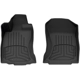 Purchase Top-Quality WEATHERTECH - 4415831IM - 1st Row Black HP Floor Liners pa1