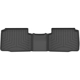 Purchase Top-Quality WEATHERTECH - 4415872IM - 2nd Row Black HP Floor Liner pa1