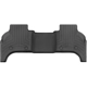 Purchase Top-Quality WEATHERTECH - 4416292 - 2nd Row Black Molded Floor Liner pa1