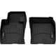 Purchase Top-Quality WEATHERTECH - 4416531V - 1st Row Black Molded Floor Liners pa1