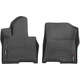 Purchase Top-Quality WEATHERTECH - 4416541 - 1st Row Black Molded Floor Liners pa1