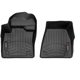 Purchase Top-Quality WEATHERTECH - 4416611 -  1st Row Black Molded Floor Liners pa1