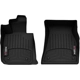 Purchase Top-Quality WEATHERTECH - 4416931 -  1st Row Black Molded Floor Liners pa1