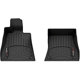 Purchase Top-Quality WEATHERTECH - 4418011 - 1st Row Black Molded Floor Liners pa1