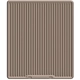 Purchase Top-Quality WEATHERTECH - W480TN - Center Aisle Tan Floor Mat pa1