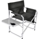 Purchase Top-Quality FAULKNER - 48871 - Black Directors Chair with Pocket Pouch & Folding Tray pa1