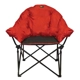 Purchase Top-Quality FAULKNER - 49579 - Big Dog Bucket Chair Burgundy/Black pa1