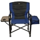 Purchase Top-Quality FAULKNER - 49581 - El Capitan Folding Directors Chair With Cooler Blue/Black pa1