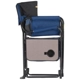 Purchase Top-Quality FAULKNER - 49581 - El Capitan Folding Directors Chair With Cooler Blue/Black pa3