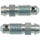 Purchase Top-Quality Front Bleeder Screw by CARLSON - H9403-2 pa3