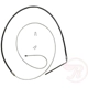 Purchase Top-Quality Front Brake Cable by RAYBESTOS - BC93183 pa5