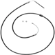 Purchase Top-Quality Front Brake Cable by RAYBESTOS - BC93589 pa2