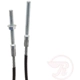 Purchase Top-Quality Front Brake Cable by RAYBESTOS - BC96848 pa4