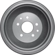Purchase Top-Quality Front Brake Drum by DYNAMIC FRICTION COMPANY - 365-76000 pa1