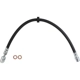 Purchase Top-Quality Front Brake Hose by BRAKEBEST - BH620001 pa1