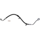 Purchase Top-Quality Front Brake Hose by BRAKEBEST - BH620985 pa1