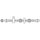 Purchase Top-Quality Front Brake Hose by CORTECO - 19034271 pa2