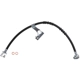 Purchase Top-Quality SUNSONG NORTH AMERICA - 2201113 - Front Passenger Side Brake Hydraulic Hose pa1