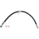 Purchase Top-Quality SUNSONG NORTH AMERICA - 2201862 - Front Brake Hydraulic Hose pa3