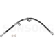 Purchase Top-Quality Front Brake Hose by SUNSONG NORTH AMERICA - 2202682 pa1