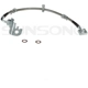 Purchase Top-Quality Front Brake Hose by SUNSONG NORTH AMERICA - 2207460 pa1