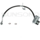 Purchase Top-Quality Front Brake Hose by SUNSONG NORTH AMERICA - 2207618 pa1