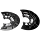 Purchase Top-Quality Front Brake Shield by DORMAN (OE SOLUTIONS) - 947-006 pa2
