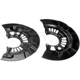 Purchase Top-Quality Front Brake Shield by DORMAN (OE SOLUTIONS) - 947-006 pa9
