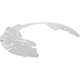 Purchase Top-Quality Front Brake Shield by VAICO - V20-2142 pa1