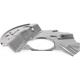 Purchase Top-Quality Front Brake Shield by VAICO - V20-2784 pa1