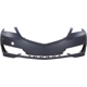 Purchase Top-Quality Front Bumper Cover - AC1000186C Capa Certified pa5