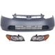 Purchase Top-Quality Front Bumper Cover - HO1000239 pa2
