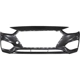 Purchase Top-Quality Front Bumper Cover - HY1000224C pa1