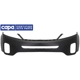 Purchase Top-Quality Front Bumper Cover - KI1000164C Capa Certified pa4