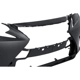 Purchase Top-Quality Front Bumper Cover - LX1000312C pa5