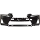Purchase Top-Quality Front Bumper Cover - LX1000371 pa7