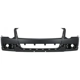 Purchase Top-Quality Front Bumper Cover by SHERMAN PARTS - 584D-87Q pa1