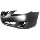 Purchase Top-Quality Front Bumper Cover - TO1000273C pa3