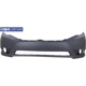 Purchase Top-Quality Front Bumper Cover - TO1000371C pa2