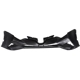 Purchase Top-Quality Front Bumper Cover Upper by SHERMAN PARTS - 8120B-87Q-0 pa4