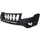 Purchase Top-Quality Front Bumper Cover Upper - CH1014104C Capa Certified Capa Certified pa2