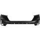Purchase Top-Quality Front Bumper Cover Upper - HO1014109 pa2