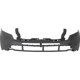Purchase Top-Quality Front Bumper Cover Upper - KI1014108C pa1