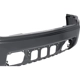 Purchase Top-Quality Front Bumper Face Bar - GM1002858 pa5