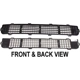 Purchase Top-Quality Front Bumper Grille - FO1036123 pa6