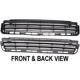 Purchase Top-Quality Front Bumper Grille - GM1036121 pa6