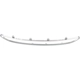 Purchase Top-Quality Front Bumper Insert by SHERMAN PARTS - 409-84EQU pa5