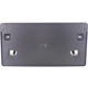 Purchase Top-Quality Front Bumper License Bracket - CH1068132 pa2